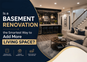 basement renovation London, Ontario